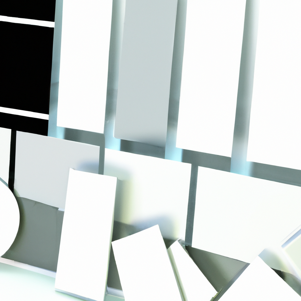 Grid of minimalist studio cards